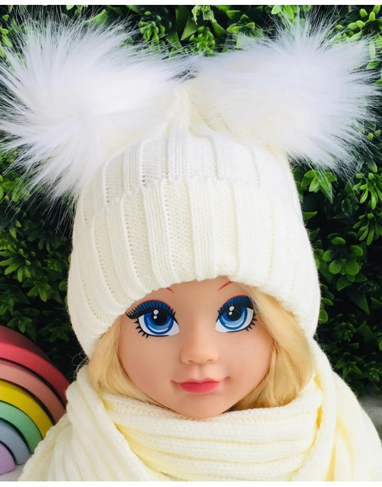 Triko Atkı Bere Takımı