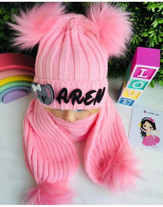 Triko Atkı Bere Takımı