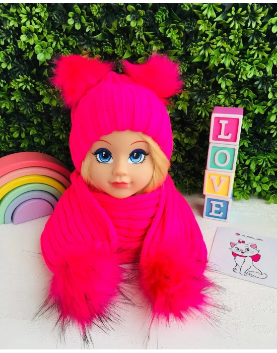 Triko Atkı Bere Takımı