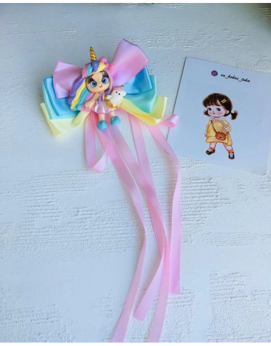 Unicorn Bebekli Fiyonk Toka