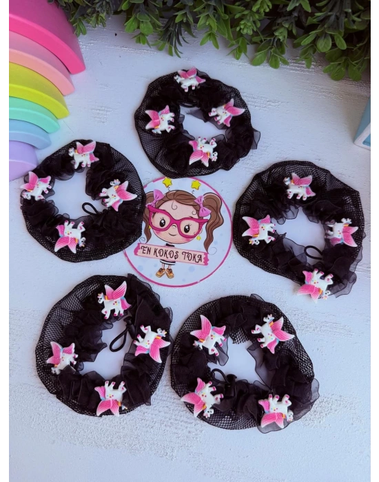 Unicornlu Balerin Topuz Tokası