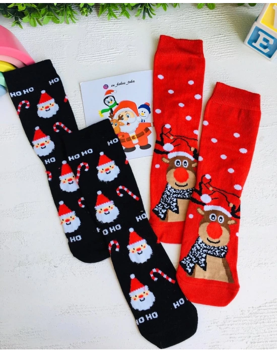 Yılbaşı Çocuk Çorabı