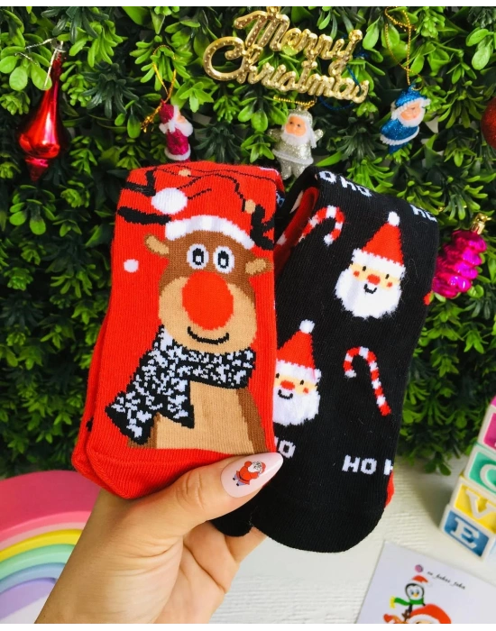 Yılbaşı Çocuk Çorabı