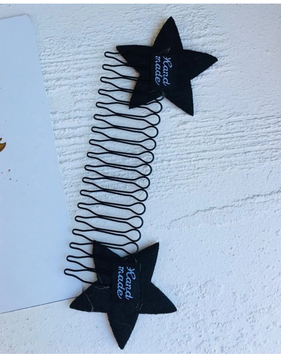 Yıldız Desenli Tarak Toka