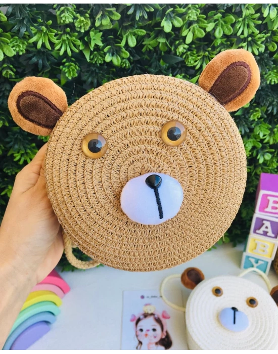 Yuvarlak Hasır Çanta