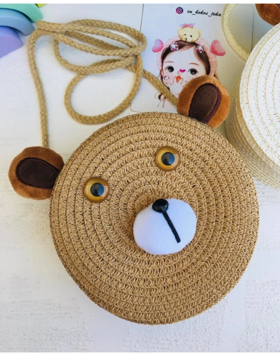 Yuvarlak Hasır Çanta