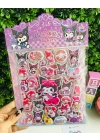 2 Sayfa Kuromi Stickers