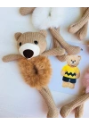 Ayıcıklı Peluş Lastik Tokalar