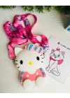Hello Kityyli Slikon Çanta