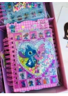 İçi Boncuklu Stickerlı Not Defteri