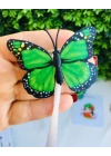 Işıklı Kelebek Pens Tokalar
