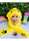 Işıklı Peluş Zıplayan Kulaklı Şapkalar