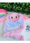 Işıklı Peluş Zıplayan Kulaklı Şapkalar