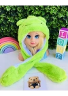 Işıklı Peluş Zıplayan Kulaklı Şapkalar