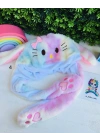 Işıklı Peluş Zıplayan Kulaklı Şapkalar