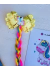 Işıllı Unicorn Örgü Yapay Saç