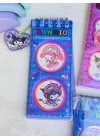 Kuromi Stickerlı Not Defteri