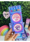 Kuromi Stickerlı Not Defteri