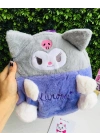 Kuromi Ve Hello Kitty Peluş Sırt Çantası