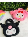 Peluş Kuromi Ve My Melody Çanta