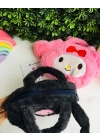 Peluş Kuromi Ve My Melody Çanta