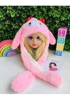 Peluş Zıplayan Kulaklı Şapkalar