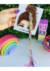 Rengarenk Saç İpi