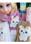 Tavşanlı Peluş Atkı