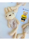 Tavşanlı Peluş Lastik Tokalar