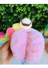 Tırtıllı Katlanabilir Peluş Kulaklık