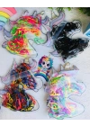 Unicorn Desenli Paket Cimcime Lastik Toka