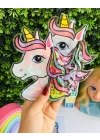 Unicorn Desenli Paket Cimcime Lastik Toka