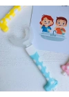 Zürafa Desenli Diş Fırçası