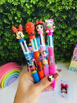 5 Renkli Tükenmez Kalem