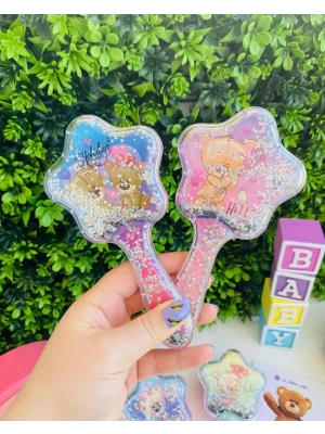 Ayıcıklı Simli Taraklar