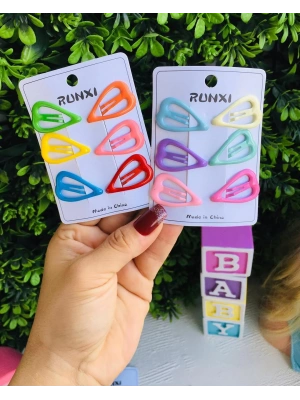 6’lı Kalp Çıtçıt Toka