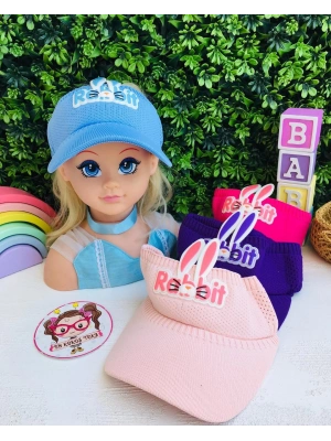 Arkası Lastikli Vizör Şapka