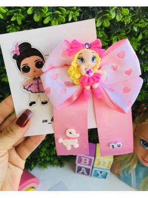 Barbieli Tatlı Fiyonk Klips Toka