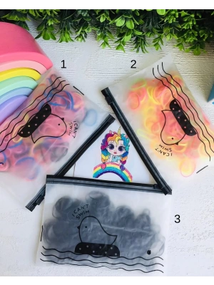 Çantalı Cimcime Lastik Toka