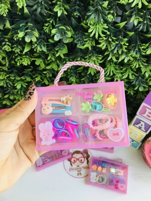 Çantalı Klips ve Lastik Toka