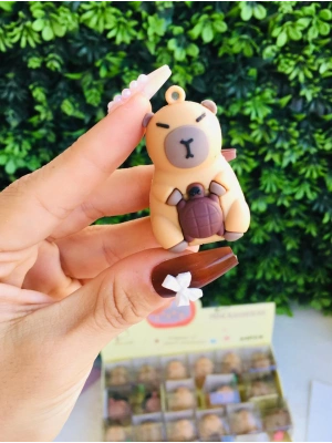 Capybara Silikon 3D Kalemtraş