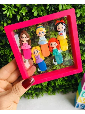 Çerçeveli Prenses Klips Toka