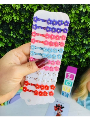 Çiçekli Saç Boncuğu