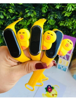 Civcivli 3D Dijital Saat