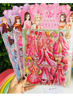 Elbise Gİydirme Stickers