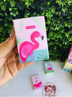 Flamingo Figürlü Mendil