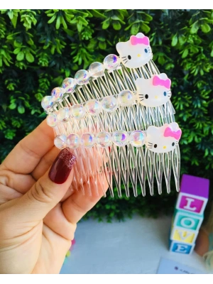 Hello Kittyli Taraklı Toka