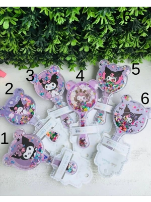 İçi Oynar Pullu Kuromi Tarak