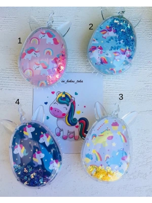 İçi Oynar Pullu Unicorn Tarak