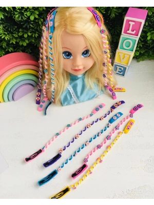 İnce Kıvrımlı Saç Aksesuarı